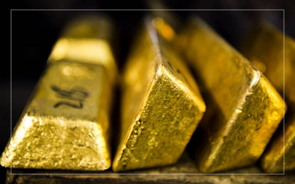 gold cast bars
